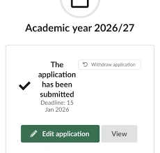 आवेदन सबमिट के